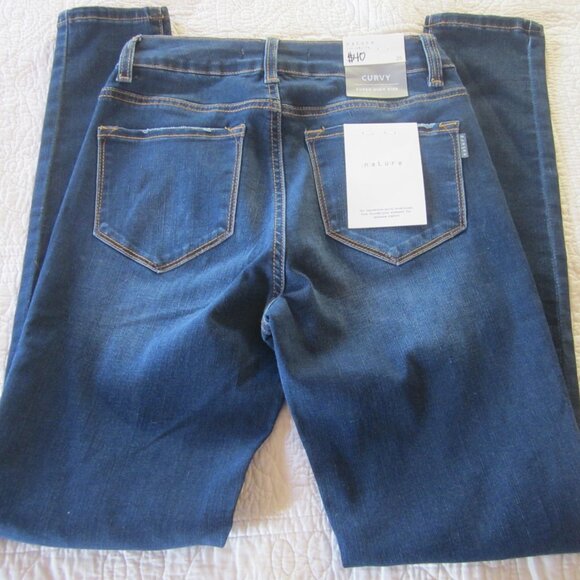 Nature Los Angeles Jeans 25 Curvy Super High Rise Blue - Picture 5 of 7
